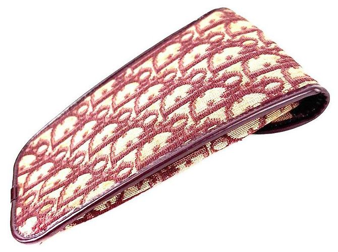 Dior Astuccio per penna Montaigne Oblique Christian Rosso - vista 6
