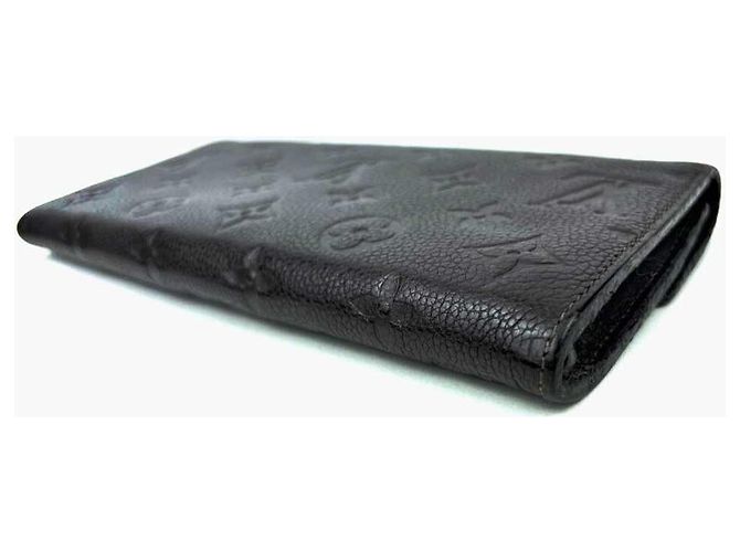 Sarah Louis Vuitton Portafoglio Lungo Monogram Sara Marrone Scuro - vista 4