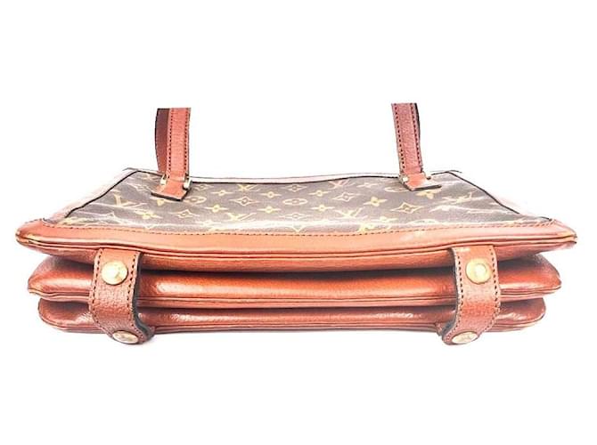 Louis Vuitton Tote Monogram Marrone - vista 3