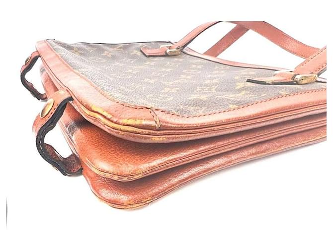 Louis Vuitton Tote Monogram Marrone - vista 4