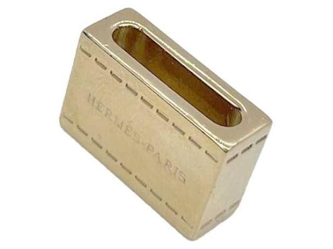 Hermès Initial Square Tie Sling Gold Golden - view 3