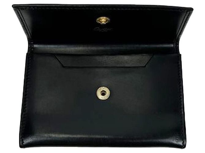 Cartier Fender Kartenhalter Geldbörse Schwarz - Ansicht 3