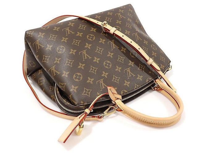 Lockit Louis Vuitton Canvas Monogram Grand Palais Marrone - vista 4