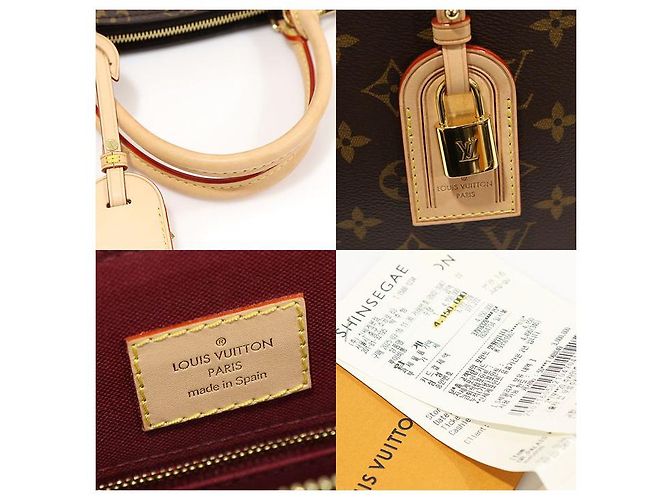 Lockit Louis Vuitton Canvas Monogram Grand Palais Marrone - vista 7