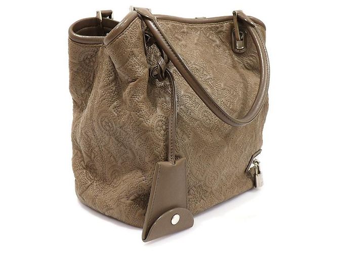Louis Vuitton Borsa Tote Monogramma Entheia Lilia PM Marrone - view 3
