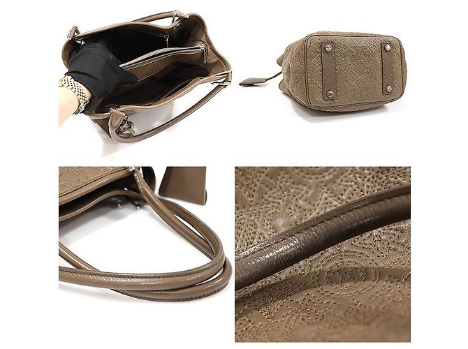 Louis Vuitton Borsa Tote Monogramma Entheia Lilia PM Marrone - view 5