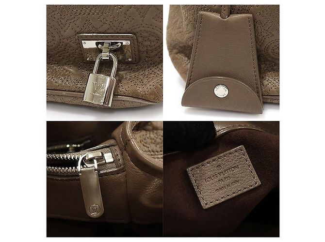 Louis Vuitton Borsa Tote Monogramma Entheia Lilia PM Marrone - view 7