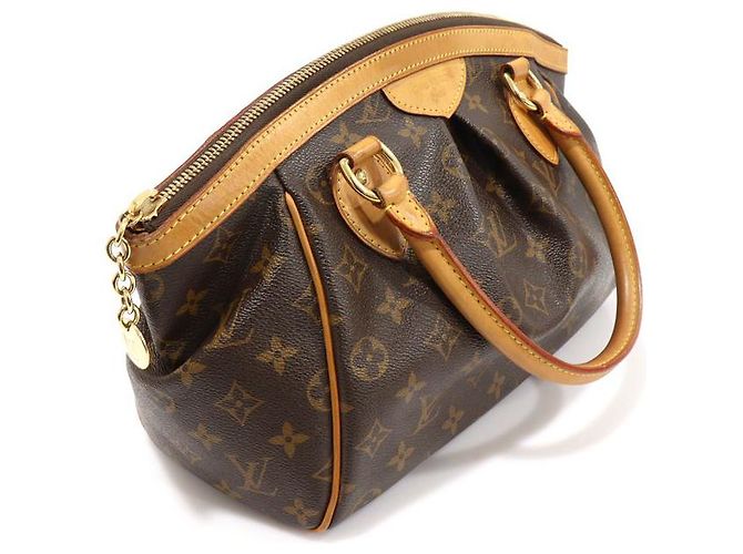 Louis Vuitton Tivoli PM Tote Bag aus Monogramm-Canvas Braun - Ansicht 3