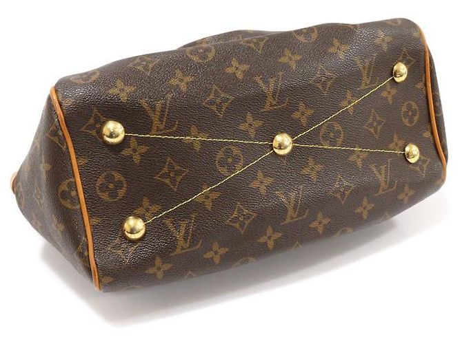 Louis Vuitton Tivoli PM Tote Bag aus Monogramm-Canvas Braun - Ansicht 5
