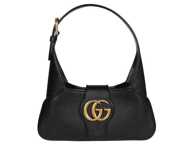 Gucci Piccola Borsa a Spalla Afrodite Nero - vista 4