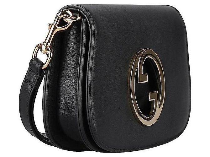 Gucci Mini borsa a mano Blondie GG Nero - vista 5