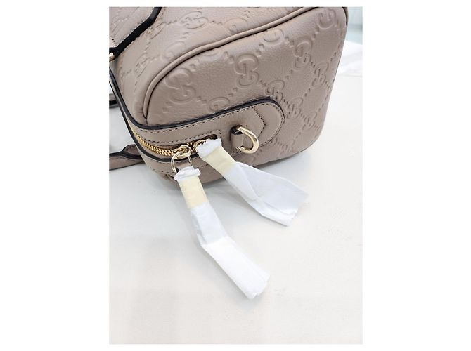 Gucci GG Emblem Kleine Handtasche mit Obergriff Braun - Ansicht 19