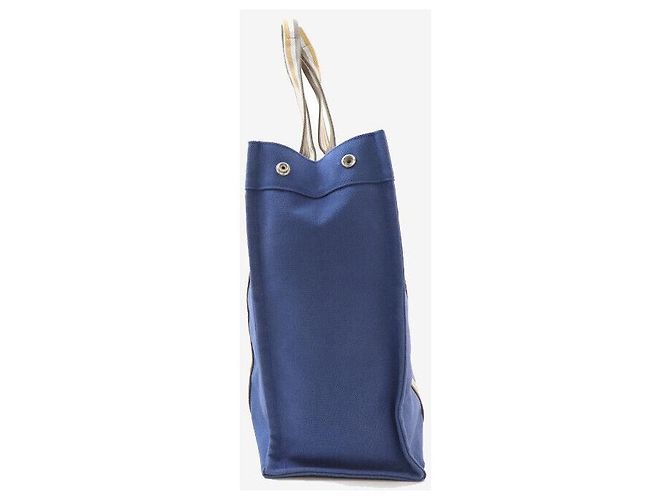 Hermès Borsa da Spiaggia Hurley TGM Blu Tote Borsa a Spalla Viaggio Nera - vista 2