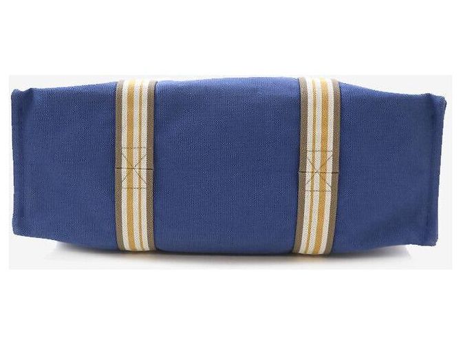 Hermès Borsa da Spiaggia Hurley TGM Blu Tote Borsa a Spalla Viaggio Nera - vista 4