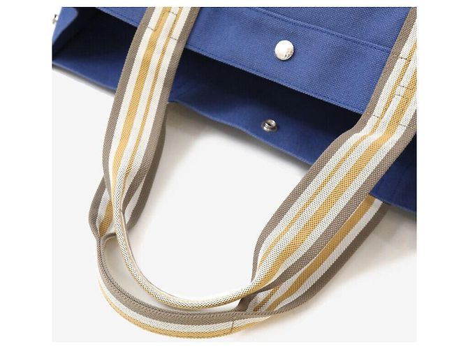 Hermès Borsa da Spiaggia Hurley TGM Blu Tote Borsa a Spalla Viaggio Nera - vista 7