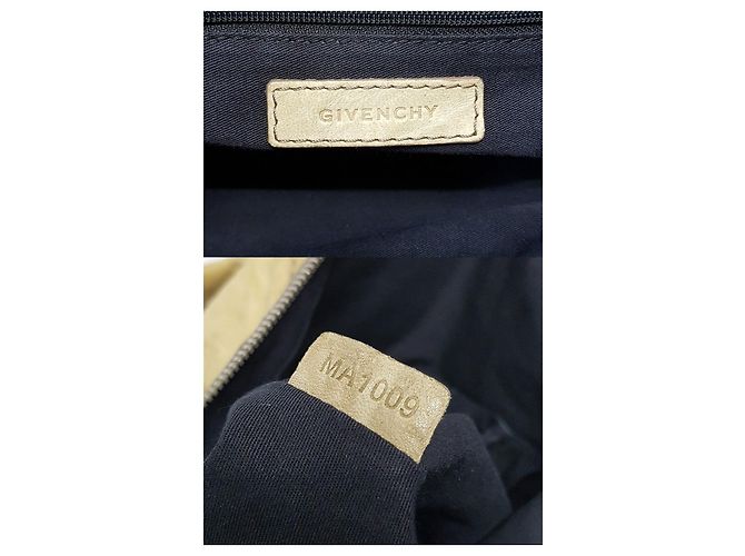 Givenchy Grande dimensione in pelle stropicciata Nightingale Marrone - vista 10