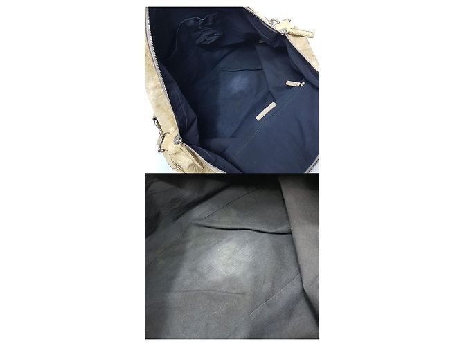 Givenchy Grande dimensione in pelle stropicciata Nightingale Marrone - vista 9