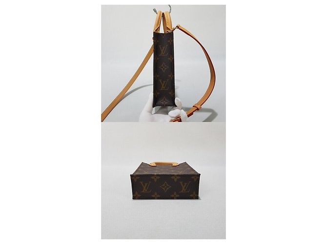 Louis Vuitton Monogram Kleine Tasche Braun - Ansicht 4