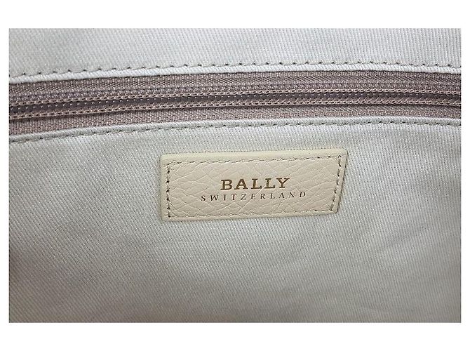 Bally Borsa shopper in pelle Bianco - vista 8
