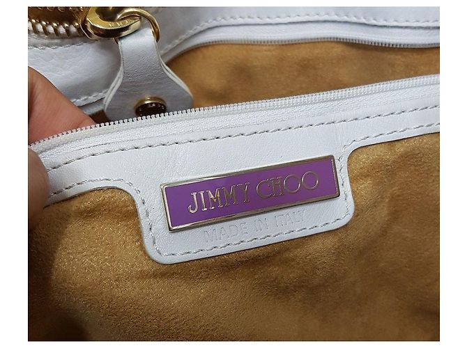 Jimmy Choo Borsa a tracolla bianca Bianco - vista 10