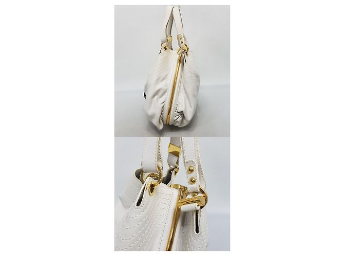 Jimmy Choo Borsa a tracolla bianca Bianco - vista 4