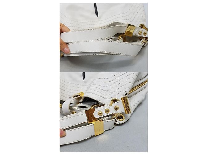 Jimmy Choo Borsa a tracolla bianca Bianco - vista 6