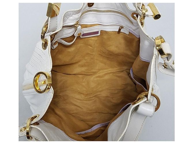 Jimmy Choo Borsa a tracolla bianca Bianco - vista 9
