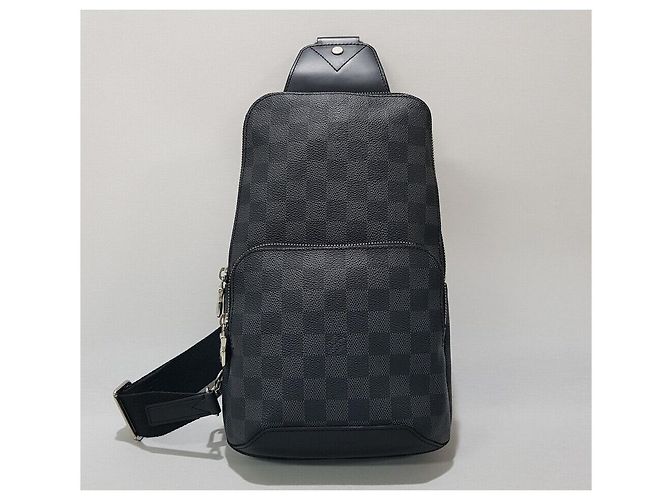 Louis Vuitton Slingback Graphite Avenue Nero - vista 2