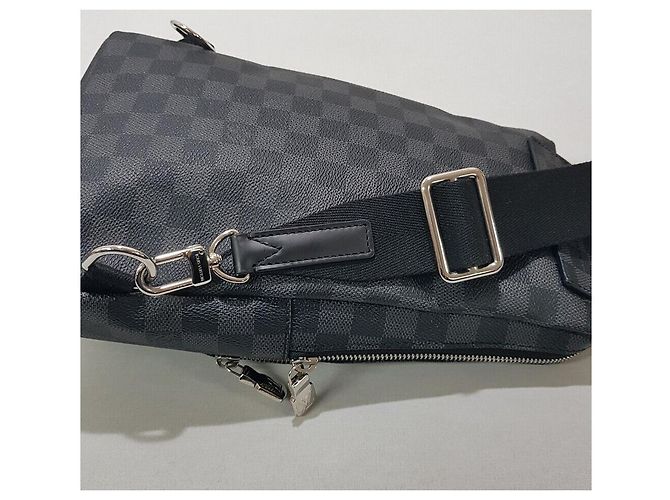 Louis Vuitton Slingback Graphite Avenue Nero - vista 7