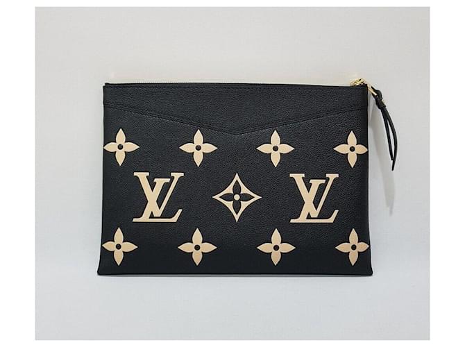 Louis Vuitton Pochette Monogram Daily Nero - vista 4