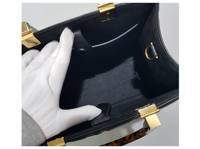 Fendi Borsa a Spalla Sunshine Small Tote - vista 9