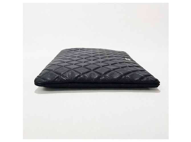 Chanel Borsa a mano caviar classica grande serie Nero - vista 5