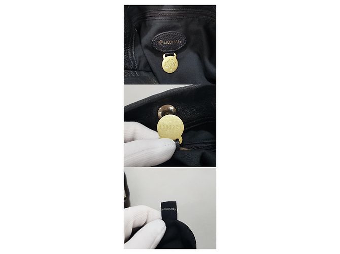 Mulberry Borsa a tracolla in pelle nera Nero - vista 10