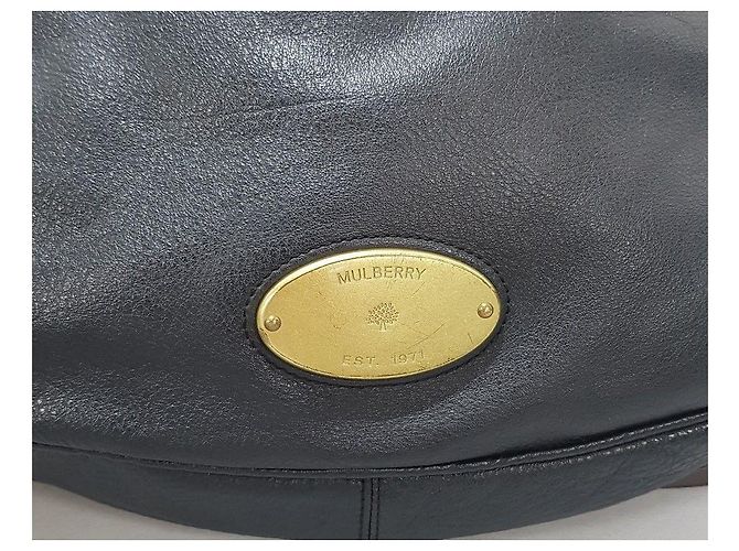 Mulberry Borsa a tracolla in pelle nera Nero - vista 3