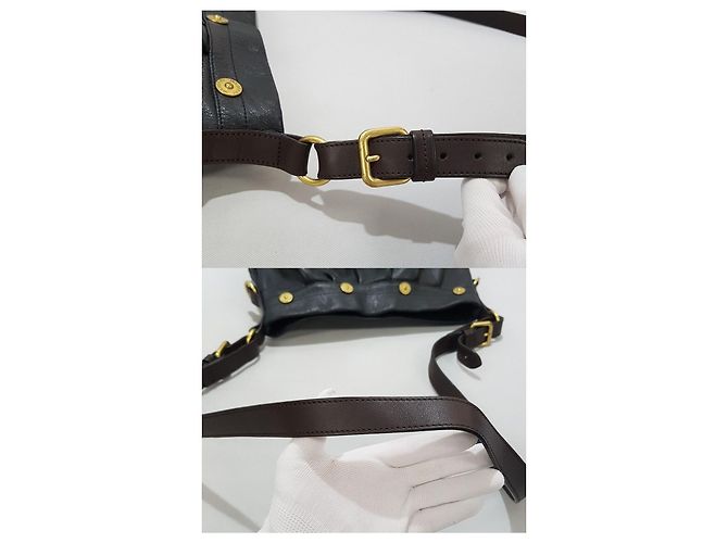 Mulberry Borsa a tracolla in pelle nera Nero - vista 6