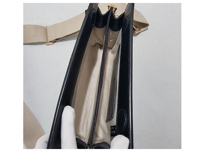 Gucci Borsa a tracolla GG Matelassé Nero - vista 8