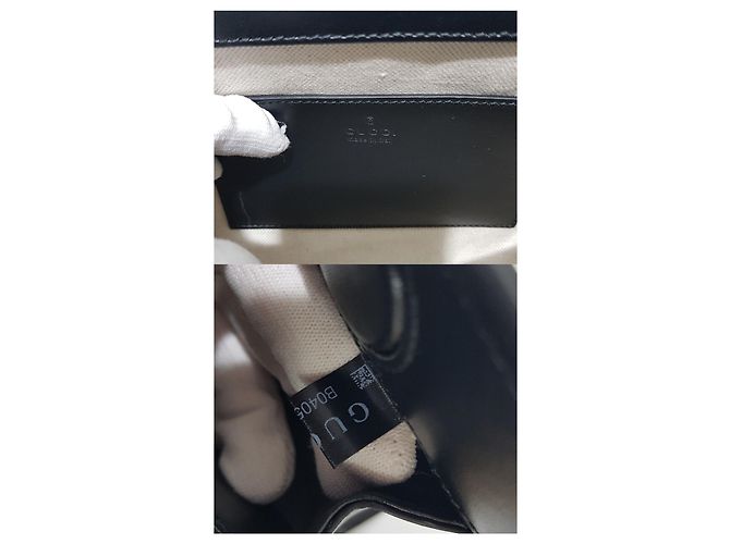 Gucci Borsa a tracolla GG Matelassé Nero - vista 9