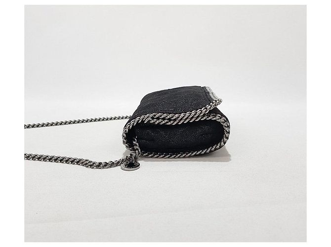 Stella Mc Cartney Borsa a tracolla trapuntata Parabola Nero - vista 3
