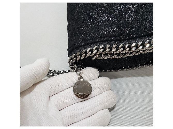 Stella Mc Cartney Borsa a tracolla trapuntata Parabola Nero - vista 4