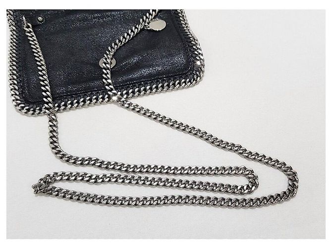 Stella Mc Cartney Borsa a tracolla trapuntata Parabola Nero - vista 6