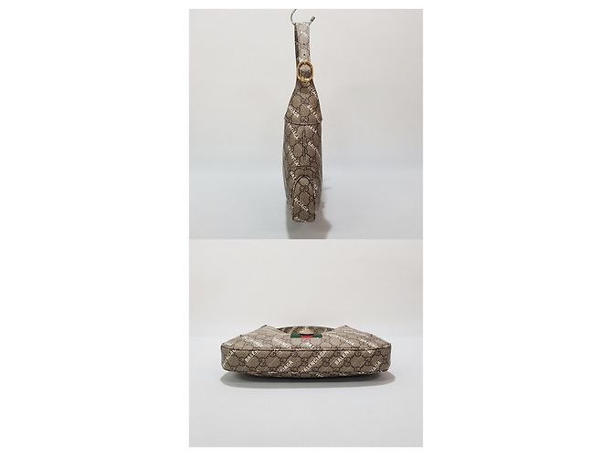 Gucci Progetto Hacker di Collaborazione Balenciaga Jackie Small Marrone - vista 4