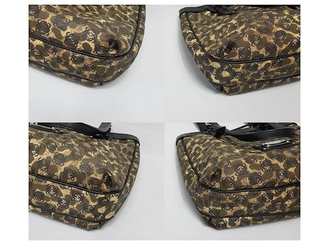 Borsa a spalla Loewe Marrone - vista 10