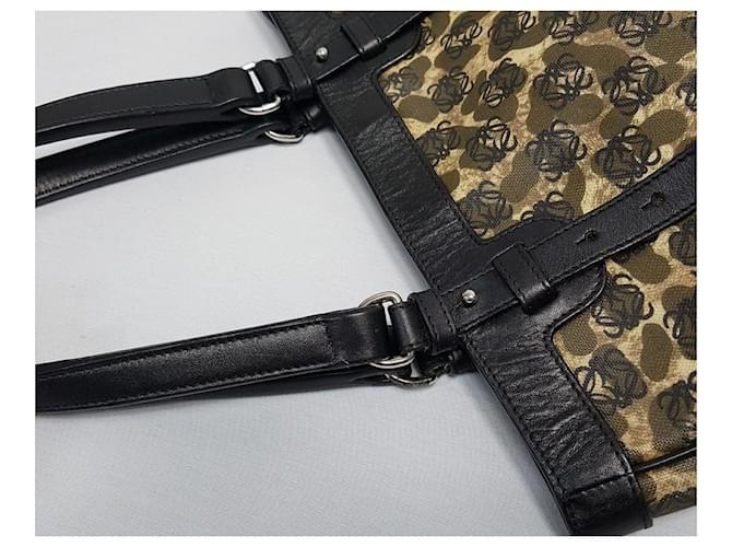 Borsa a spalla Loewe Marrone - vista 6
