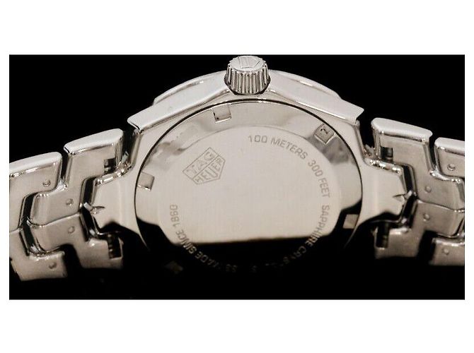 Tag Heuer Link Date Blau aus Perlmutt mit Diamant - Ansicht 5
