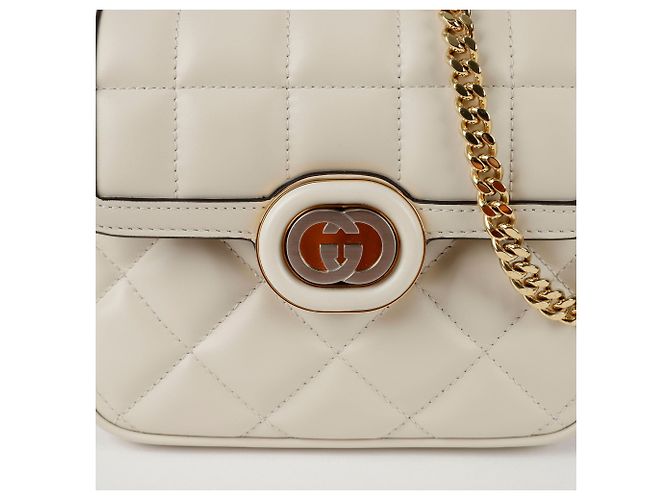 Gucci Borsa a spalla mini catena Deco - vista 2