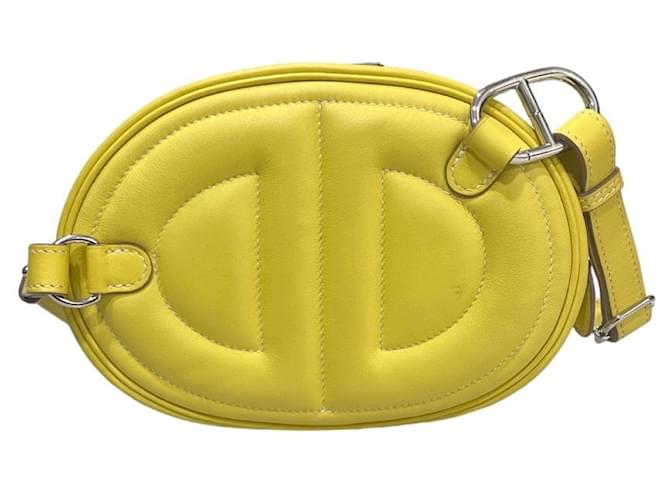 Hermès Belt Bag In the Loop Lime Verde - vista 5