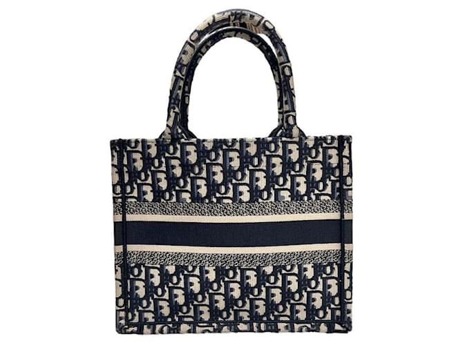 Book Tote Dior Borsa libro obliqua piccola Blu - vista 4