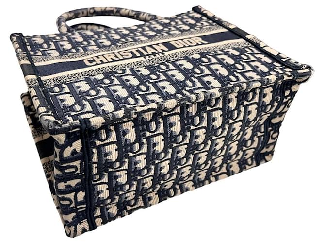 Book Tote Dior Borsa libro obliqua piccola Blu - vista 5