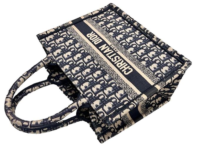 Book Tote Dior Borsa libro obliqua piccola Blu - vista 6