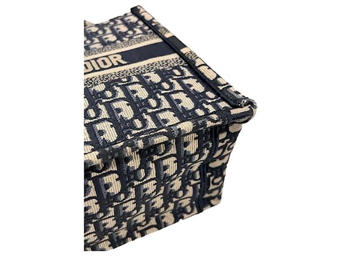 Book Tote Dior Borsa libro obliqua piccola Blu - vista 8